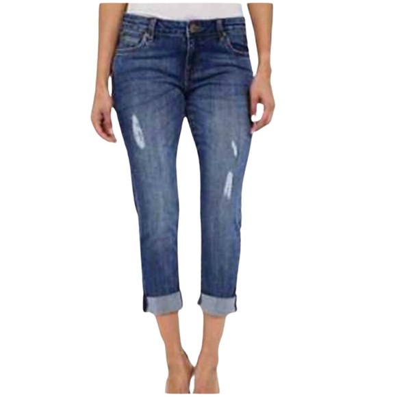 KUT from the KLOTH Catherine Boyfriend Jeans Size 2 30x30 - Picture 1 of 10